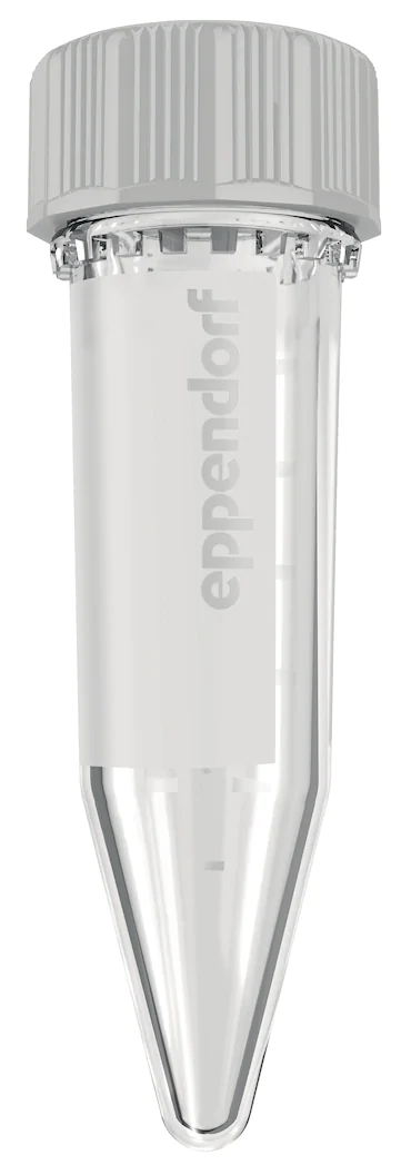 艾本德Eppendorf Tubes? 5.0 mL 帶螺旋蓋 啟動套裝, 400 個離心管（2 盒， 每盒 2 包ｘ100 個），2 個離心管架（可放置 12 個離心管），白色；8 個通用轉子適配器