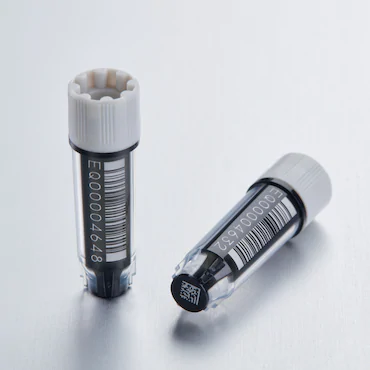 艾本德Eppendorf CryoStorage Vial，無菌, 無菌, 0.5 mL, 不含 DNase、RNase、人類 DNA 和內毒素；外螺紋，預先加蓋灰色管蓋，帶 2D SafeCode 