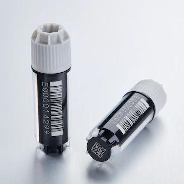 艾本德Eppendorf CryoStorage Vial, 2.0 mL, 不含 DNase、RNase、人類 DNA 和內毒素；外螺紋，預先加蓋灰色管蓋，帶 2D SafeCode (DataMa